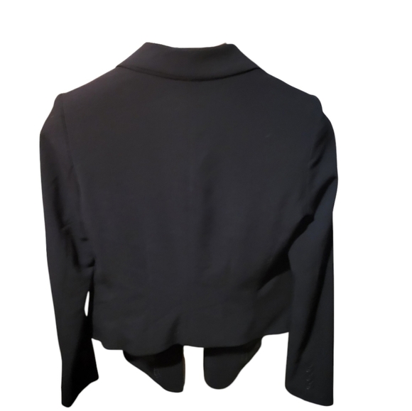 LC Lauren Conrad Women’s Black Open Front Blazer Size 8 - Picture 2 of 6